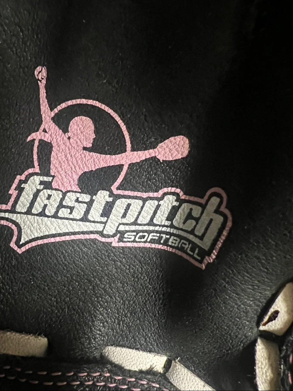 Rawlings Softball Glove Youth Black Pink Fastpitch WFP115